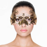 Easytoys Metalen Venetiaans Masker - Goudkleurig - PlayForFun